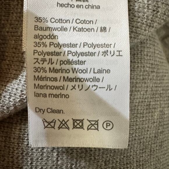 J.Crew Sophie Knit Sweater Gray Blazer Cardigan Classic Minimalist Size Medium - Picture 7 of 8